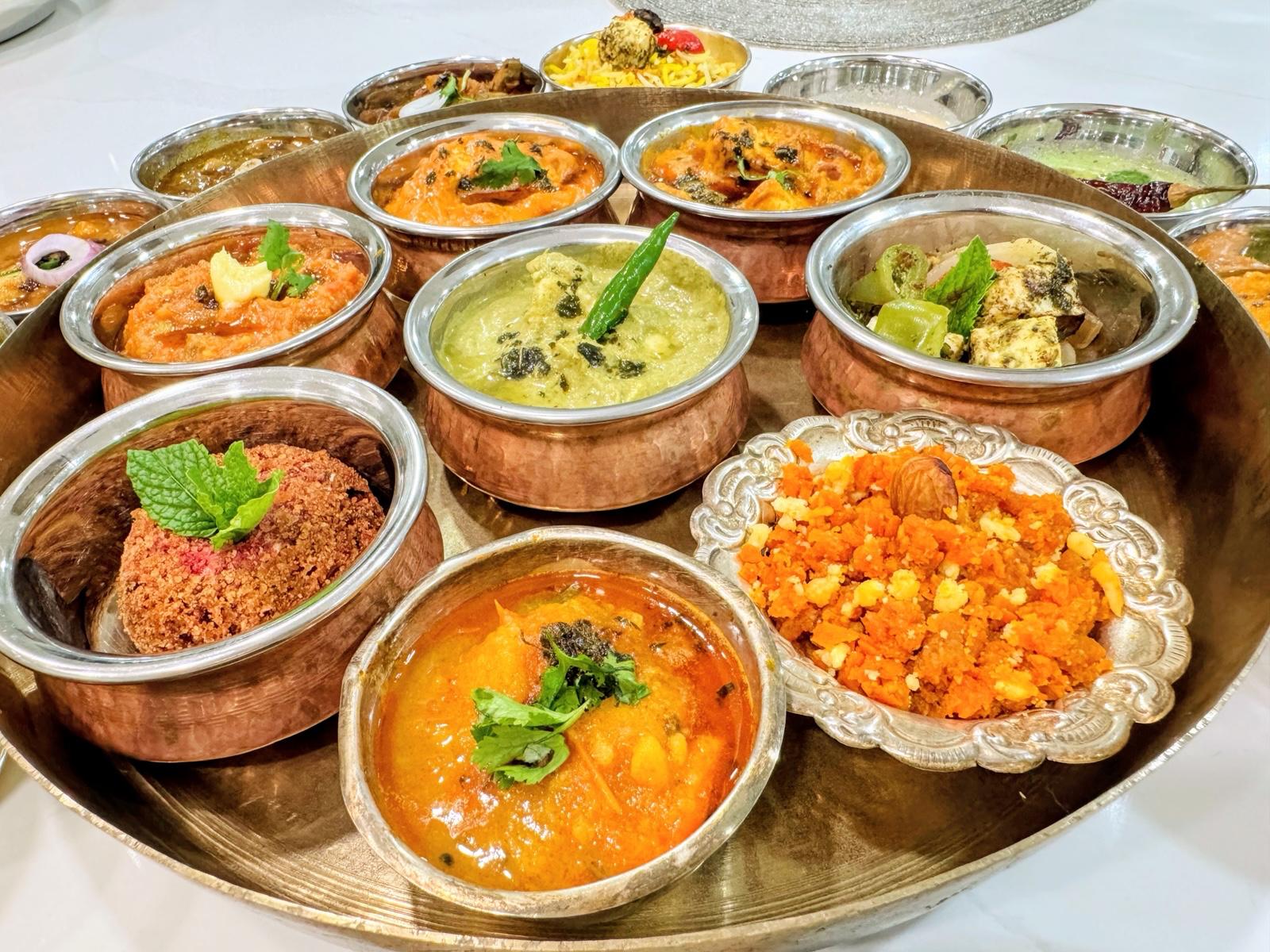 Grand Pakwan Thali Spread